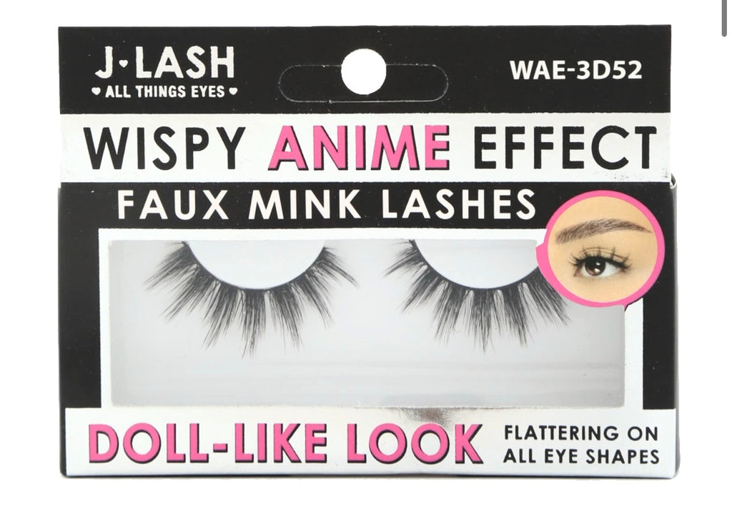 J Lash Wispy Anime Effect Faux Mink Lash