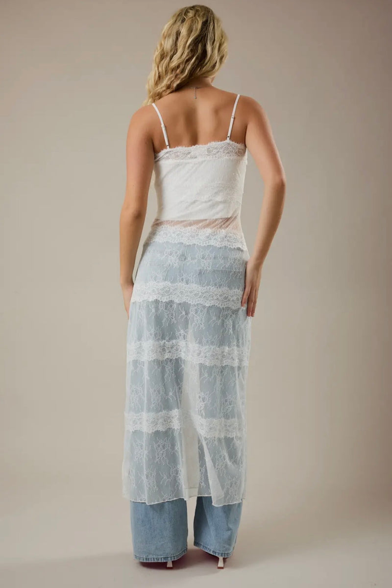 Delilah Lace Maxi Dress