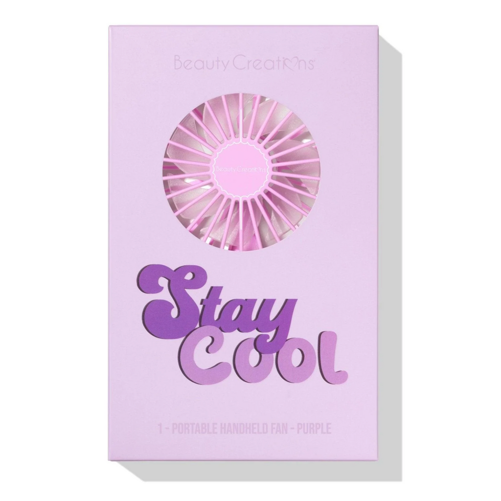 Beauty Creations Stay Cool Portable Handheld Fan
