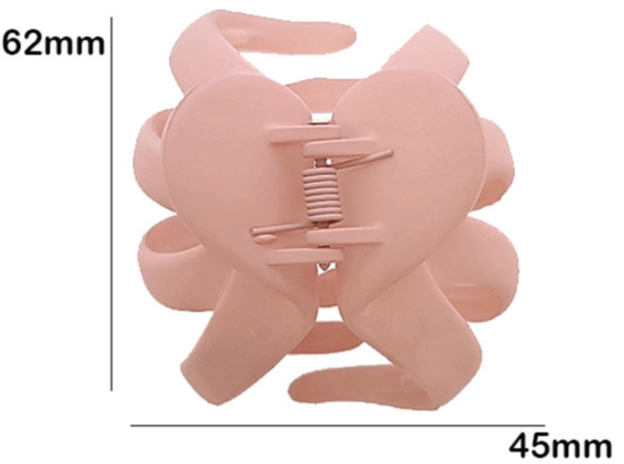 Matte Neutral Colored Claw Clip