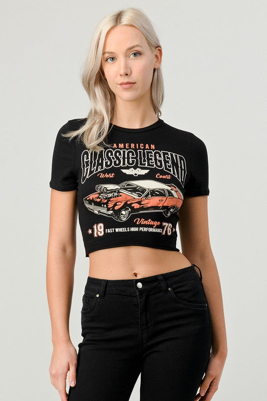 Classic Legend Crop Tee