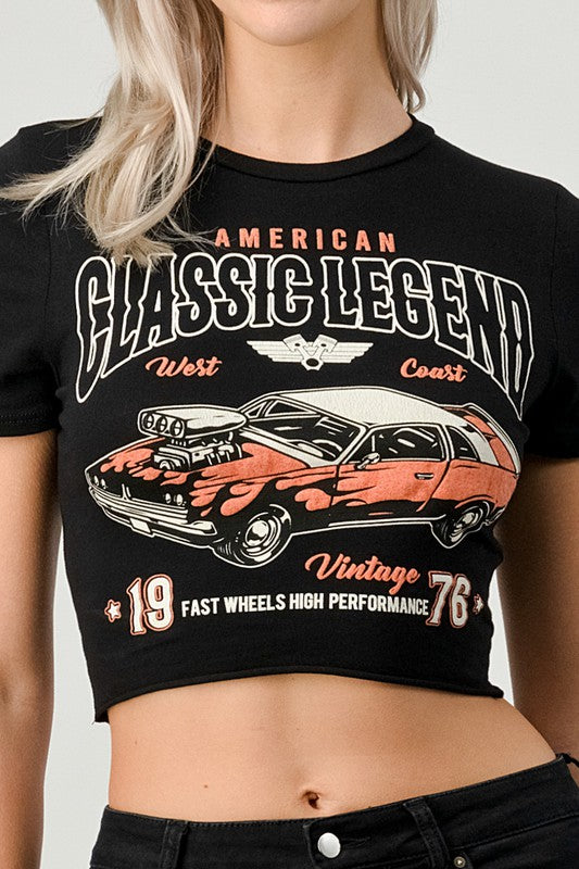 Classic Legend Crop Tee